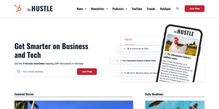 The Hustle rebrand