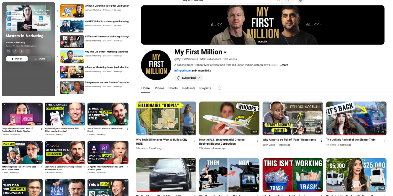 HubSpot YouTube Network